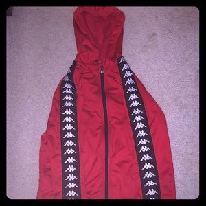 Red Kappa Zip Up